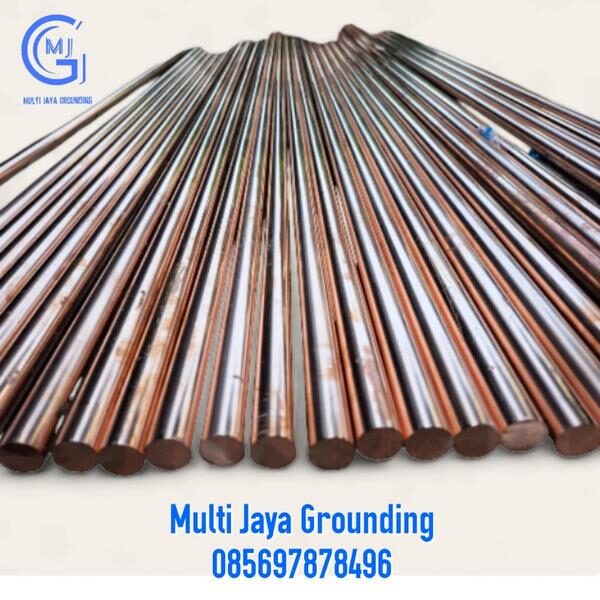 Grounding Rod 3/4 × 4 meter Full Tembaga